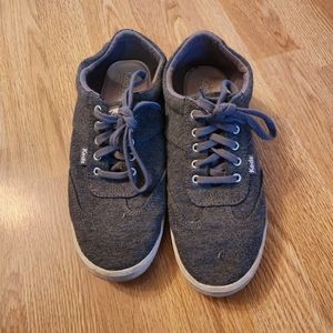 Dark Grey ked shoes, worn once
